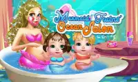 Mermaid Twins' Ocean Salon Screen Shot 0