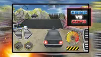 Samochody vs Policja - Wyścigi Strzelanki 3D Screen Shot 3