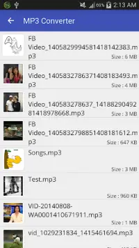 Video to MP3 Converter Screen Shot 3