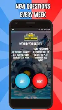 Would you rather for Battle Royale FBR Screen Shot 2