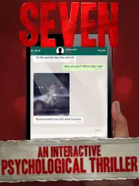 Seven - Deadly Revelation - Horror Chat Adventure Screen Shot 5