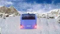 Offroad Snow Hill Bus Drive 3D Screen Shot 13