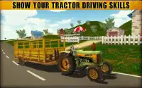 Tractor Conducción Granja Simulador: Tractor Juego Screen Shot 4