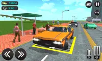 taxichauffeur spel - offroad taxi rijsim Screen Shot 2