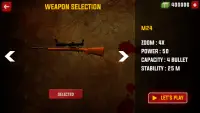 Zombie Sniper shooter 3D Screen Shot 0