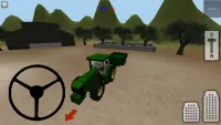 Tractor Simulator 3D: Sand Screen Shot 2