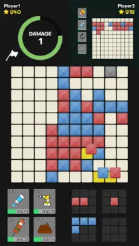 Funny Battle Block Puzzle Screen Shot 1