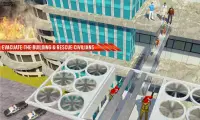 소방 구조 자이로 스코프 버스 : 도시 구급차 운전사 3D Screen Shot 5