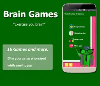 Brain Exercise Games - IQ test Screen Shot 1