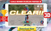 Climax Build Henshin Sparkling Fighters 3D Screen Shot 4