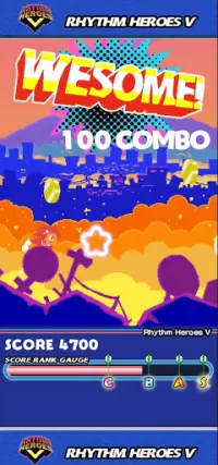 RHYTHM HEROES V Screen Shot 2