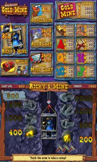 Gold Mine SlotMachine Screen Shot 1