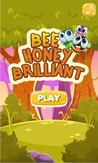 Bee Honey - Les abeilles écrasent le miel brillant Screen Shot 0