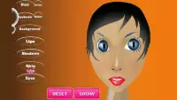 Cat’s Eye Girl face makeup Screen Shot 5