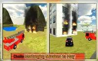 Carro de bombeiros 3d Screen Shot 3