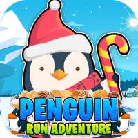 Penguin Run Adventure : Christmas Game