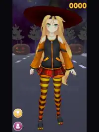Unity Chan Halloween Berlari: Kengerian Zombie Screen Shot 8