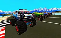 Offroad Monster Truck Racing : Highway Driving 3D Screen Shot 2