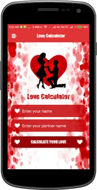 My Love Calculator Screen Shot 1