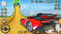 Crazy Car Stunt game mega ramp Screen Shot 0