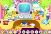 Computer Decoration Girl Game Screen Shot 2