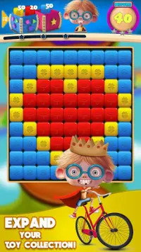 Toy Box Story Crazy Cubes - Free Puzzle Game Screen Shot 2