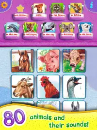 Animal Kingdom! Smart Kids Logic Games and Apps Screen Shot 10