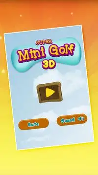 Mini Golf 3D Flick Screen Shot 6