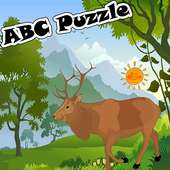 Grundlegendes Englisches Puzzle ABC