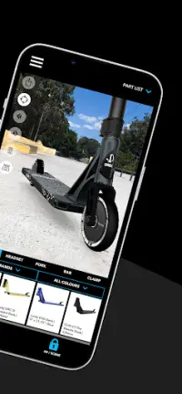 Scooter 3D custom builder Screen Shot 1