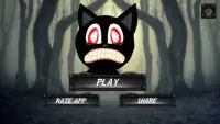 Sad Cartoon Cat Horror Game Screen Shot 0