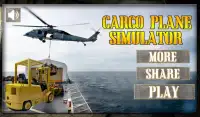 Heli Cargo AirPlane Simulator Screen Shot 0