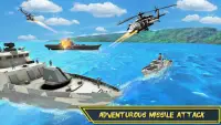 Gunship War : Helicopter Games Screen Shot 4
