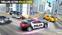 米国のパトカーの運転追跡-カーレースゲーム Screen Shot 0