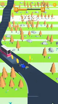 Traffic run - City Traffic Racer Car Driving Games Screen Shot 2