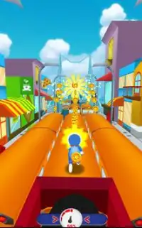 Super Doraemon Run: Doramon, Doremon Subway Game Screen Shot 5