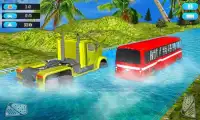 Floating Water Coach Bus Traffic Race Screen Shot 4