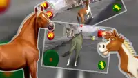 Angry Horse Riding Simulator : Horse Racing Games Screen Shot 2