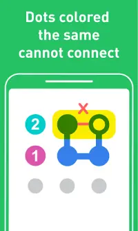 Connect dots puzzle game Screen Shot 2