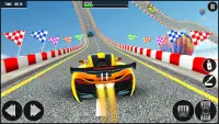 3D 스턴트 레이스 2021: 뜨거운 바퀴 자동차 운전 게임 Screen Shot 0