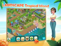 My Tropicaland - Matching & Build Puzzle Game Screen Shot 11