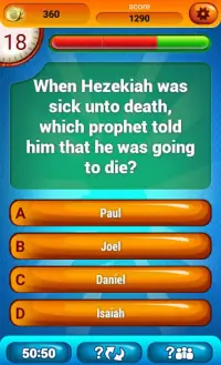 Bible Trivia Game Screen Shot 4