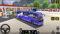 Euro Bus Driving Bus Game 3D Screen Shot 4