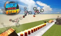Bike Trail Stunt Tricks Permainan perlumbaan moto Screen Shot 4