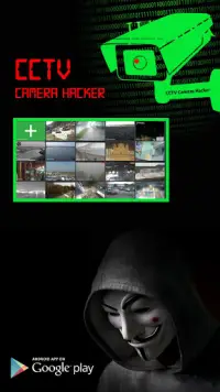 CCTV Camera Hacker App - Camera Hacker Simulator Screen Shot 0