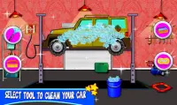 Super petit jeu de lavage de voiture : salon de Screen Shot 0