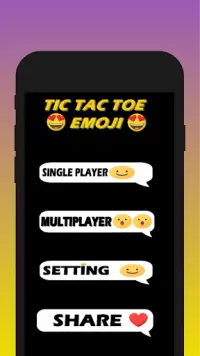Tic Tac Toe Love and Smile Screen Shot 0