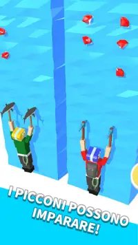 Rock Climbers-Hang Mountain Climbing Screen Shot 0