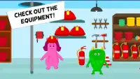 My Monster Town - Fire Station Games for Kids Screen Shot 11