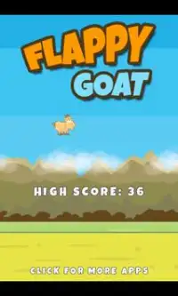 Flappy Goat Screen Shot 0